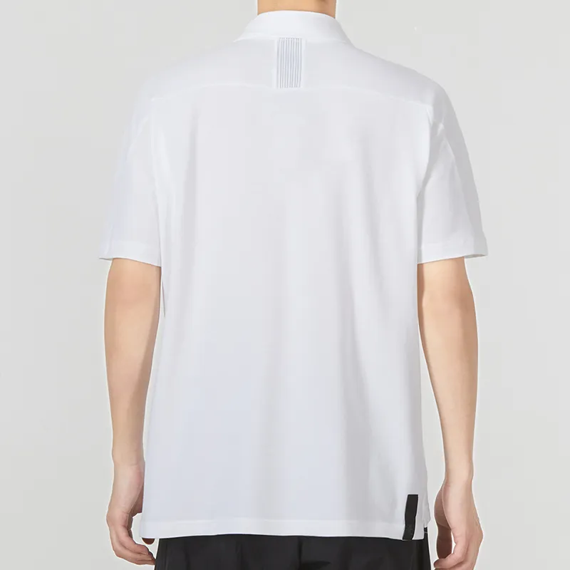 Adidas Polo Shirts Men White-4