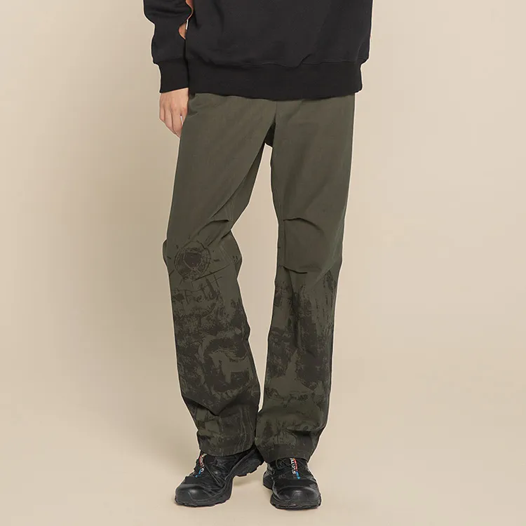 Penfield Straight Casual Pants Unisex Army Green-4