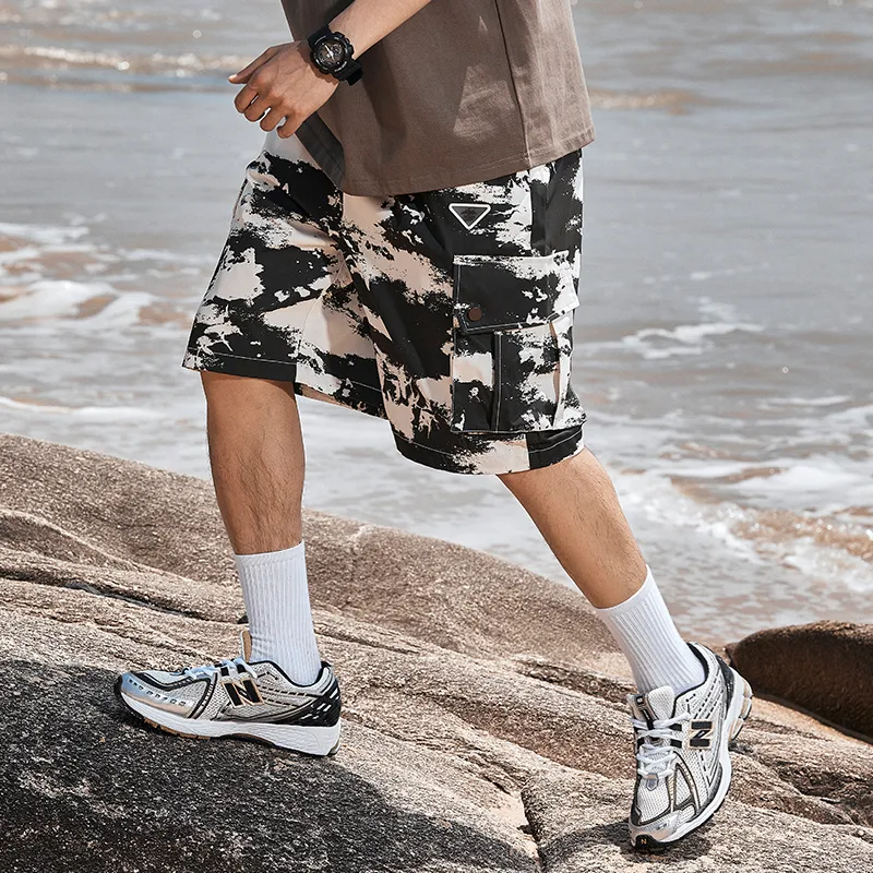 AMBER LIGHT AMBER LIGHT Mountain Outdoor Casual Shorts Unisex-5