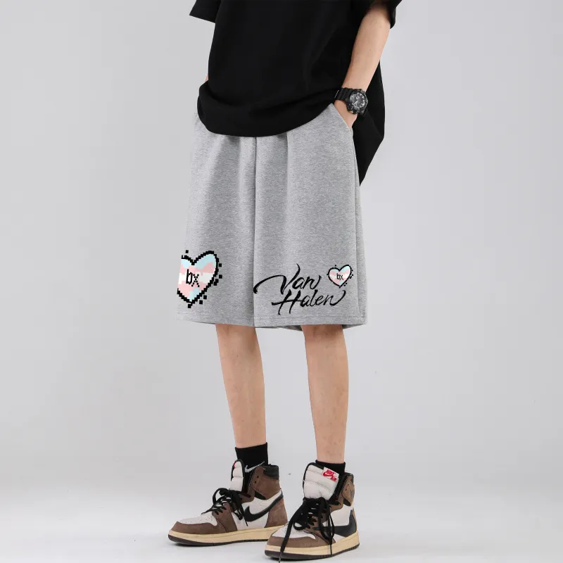 B.X Casual Shorts Unisex-13