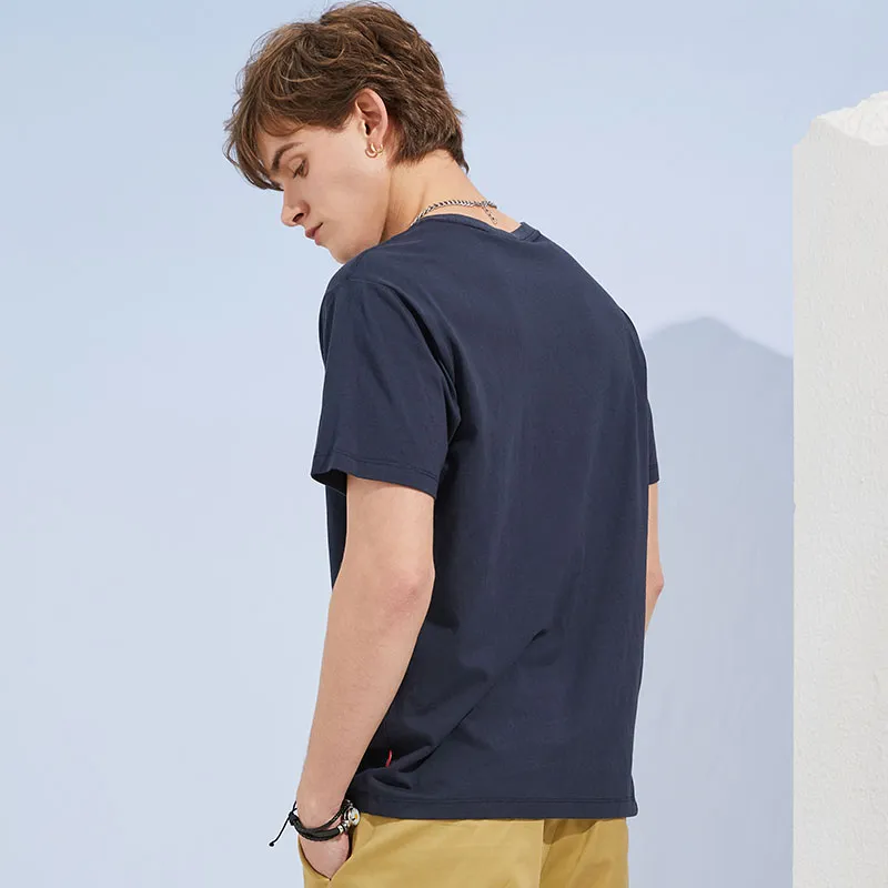 Dickies T Shirt Unisex Dark Marine Blue-6