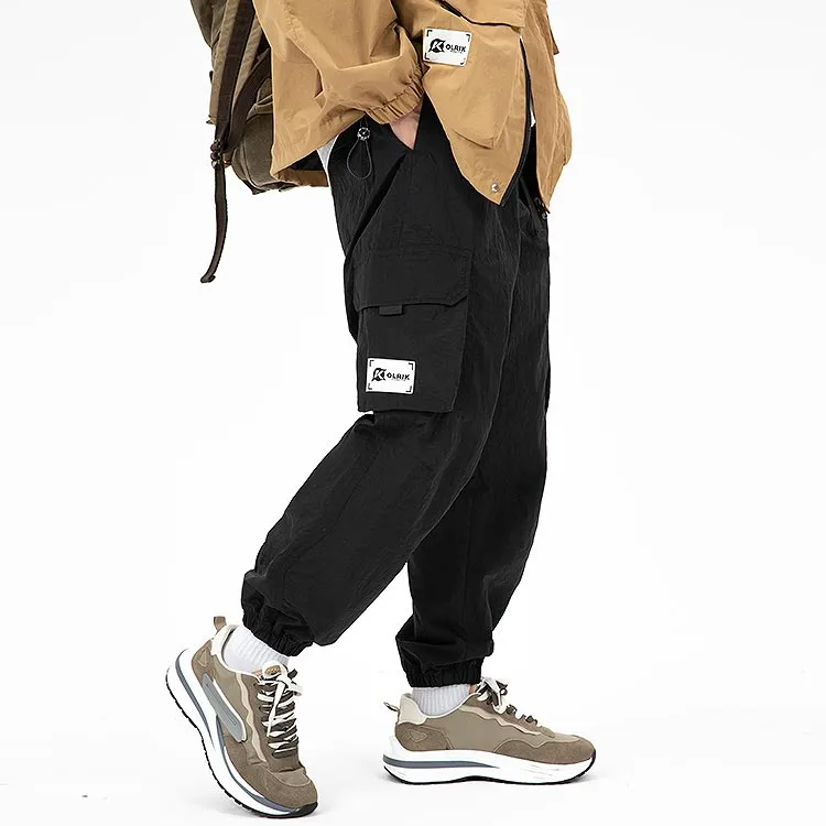 OLRIK Spring And Fall Cargo Pants Unisex-11
