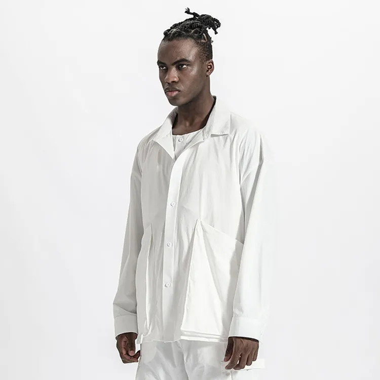 NORVINCY Western Cleanfit Minimalist Style Shirt Men's-9