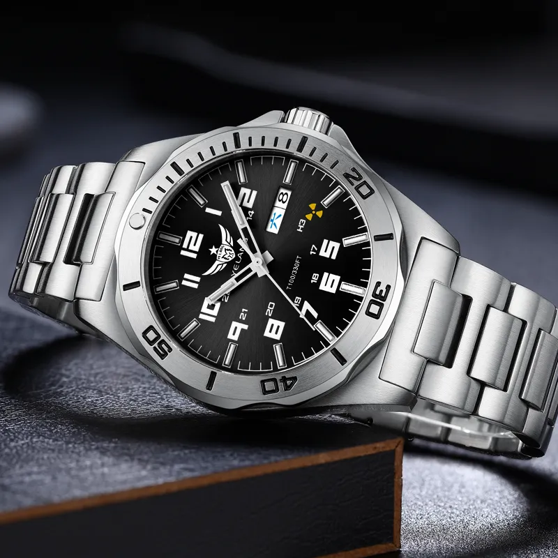 YELANG Automatic Mechanical Movement Watch Men's Watches Black Dial-13