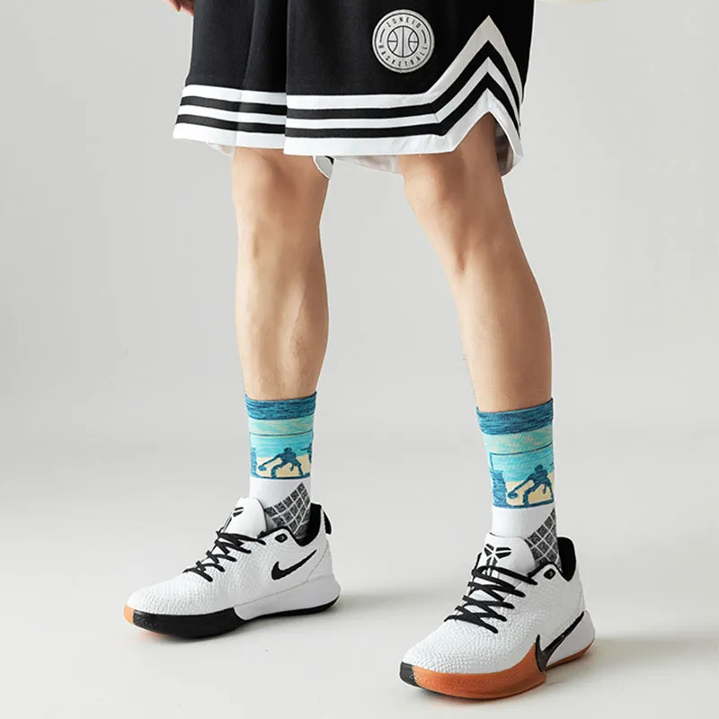 MIIOW Unisex Basketball Socks-61