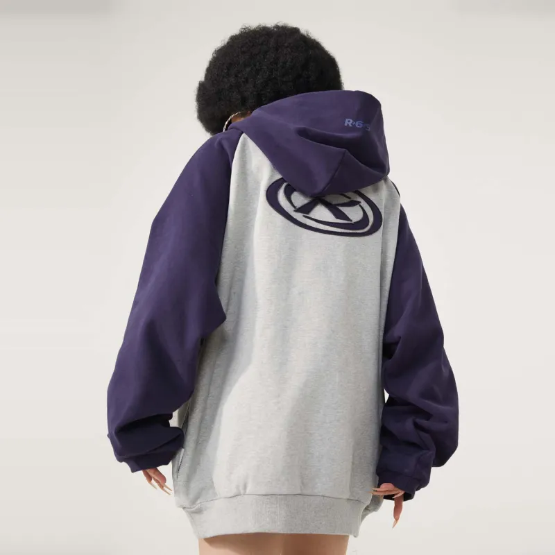 R69 Hooded Loose Fit Sweatshirt Unisex-8