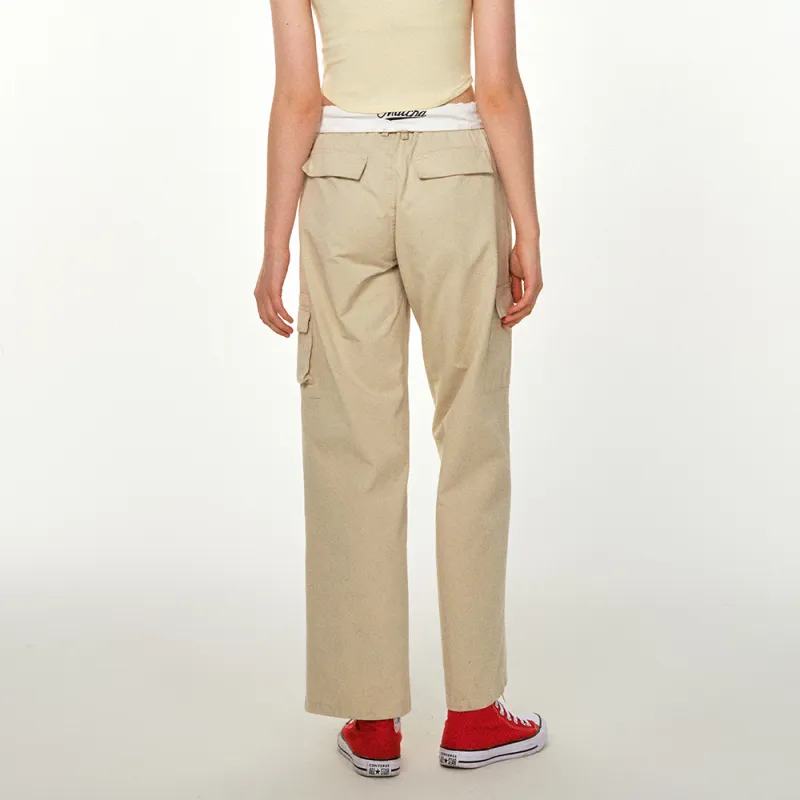 MATCHA STORY College Series Cargo Pants Unisex-10