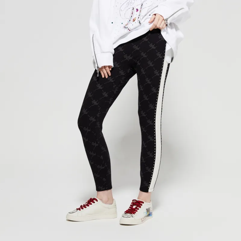 Ed Hardy Leggings Women's Black E1ODW086-2