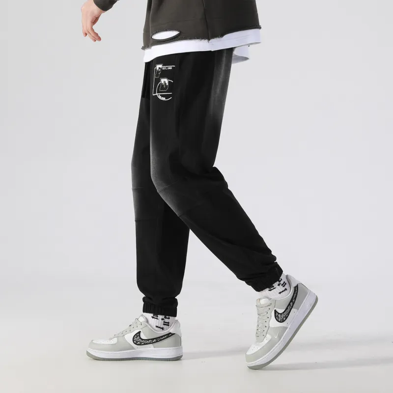FIDO DIDO Knitted Sweatpants Unisex Black-4