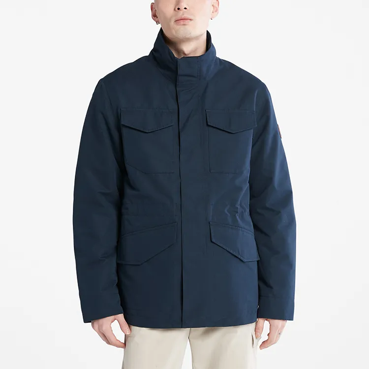 Timberland Puffer Jacket Men's Dark Sapphire Blue-6