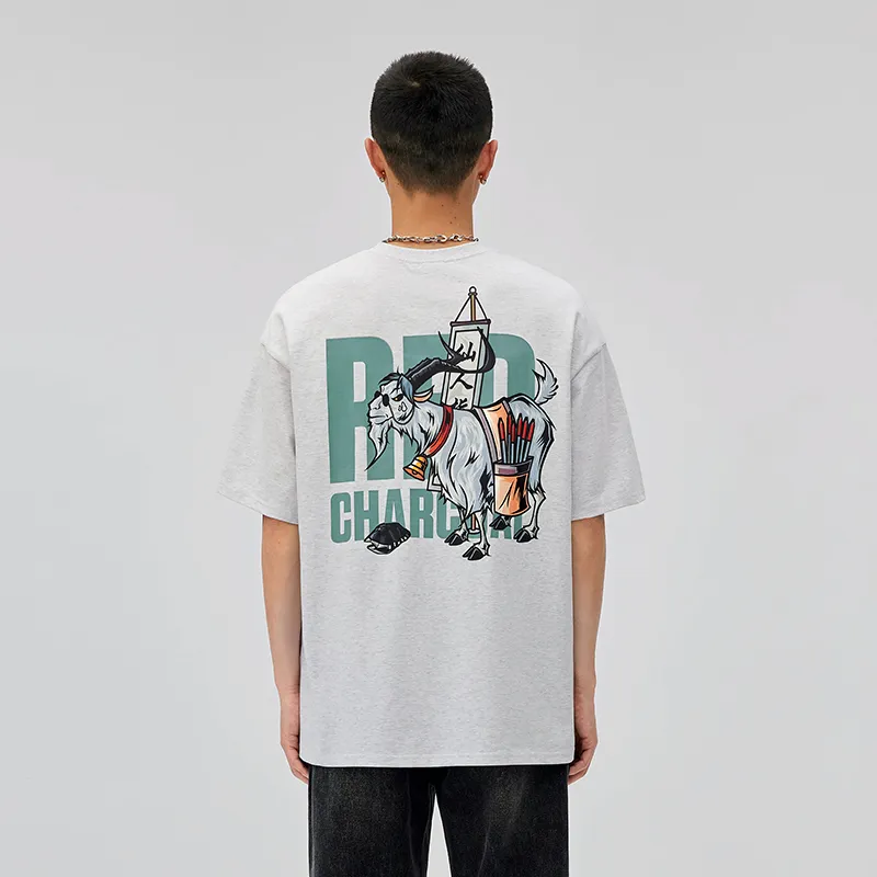 REDCHARCOAL x Sunny T-Shirt Unisex Gray-2