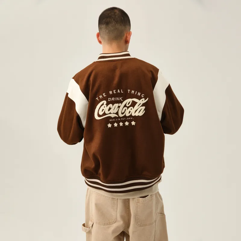 Coca Cola Baseball Jacket Unisex-4