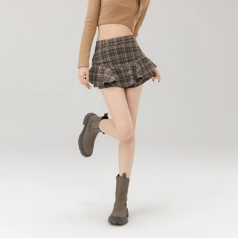 LA CRAWFISH Casual Short Skirts Women's-2