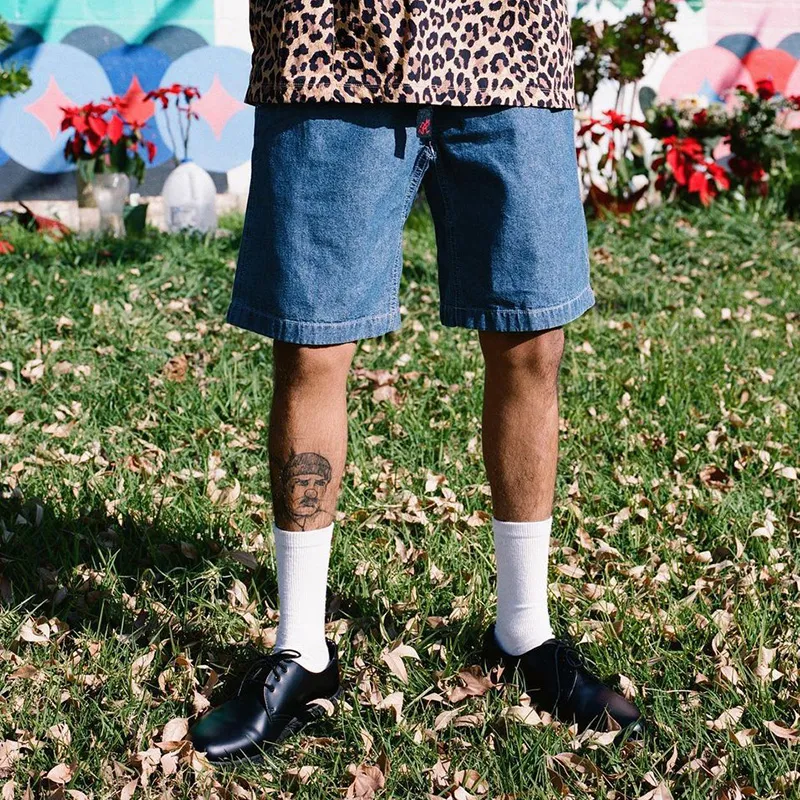 Gramicci Denim Shorts Unisex-7