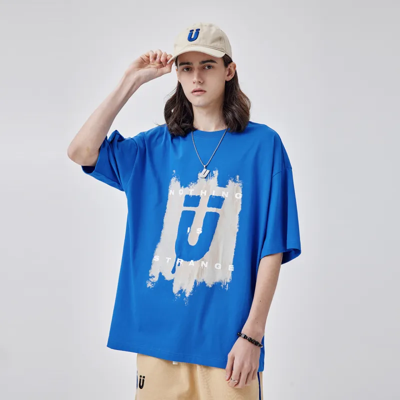 Guuka T Shirt Men's Sapphire Blue-5