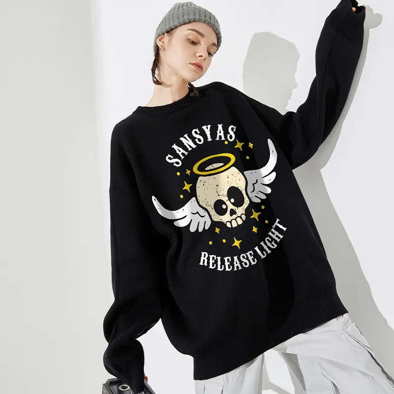 SANSYAS Sweaters Unisex-2