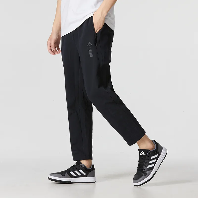 Adidas Sports Pants Men Black-4
