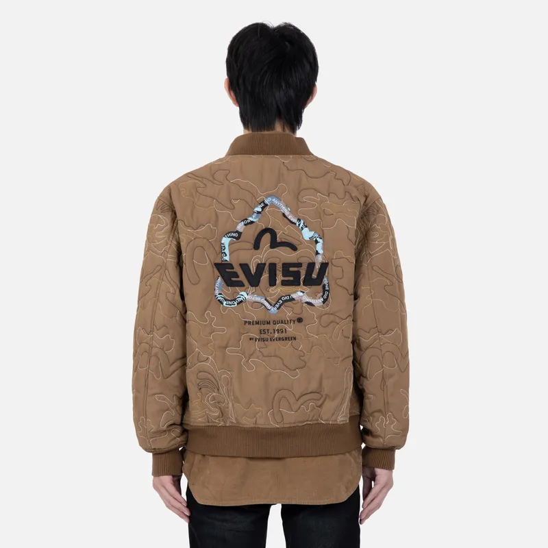 EVISU Jacket Men's Ginger Color-2