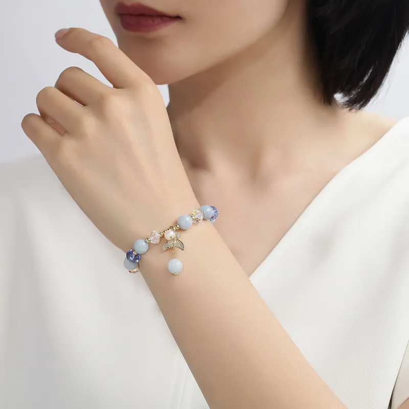 PIARA Alloy Bracelets Women's Sea Blue-2