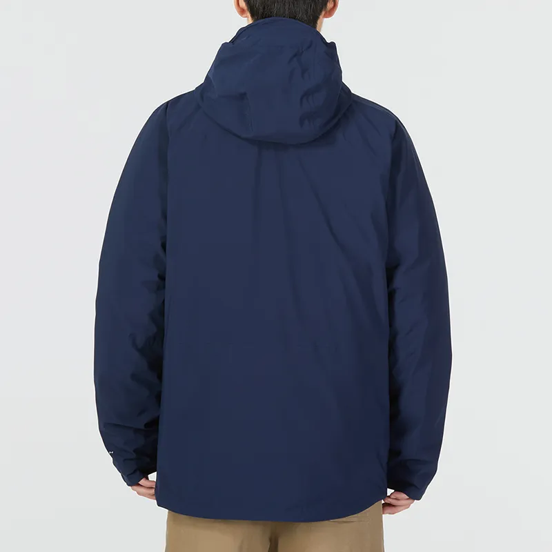 Columbia Abrasion Resistant Thermal Windbreaker Jacket Men's Navy Blue-4