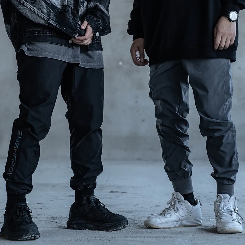 ENSHADOWER Casual Pants Men's Black-2