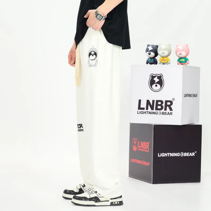 LIGHTNING BEAR Casual Pants Unisex-11