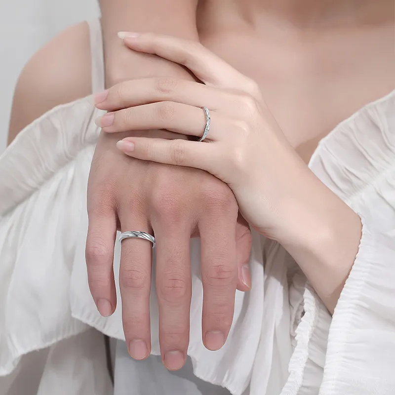 MISS TOOYA S999 Fine Silver Rings Unisex-14