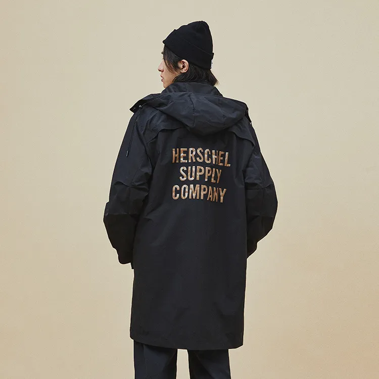 Herschel Trench Coats Unisex-10