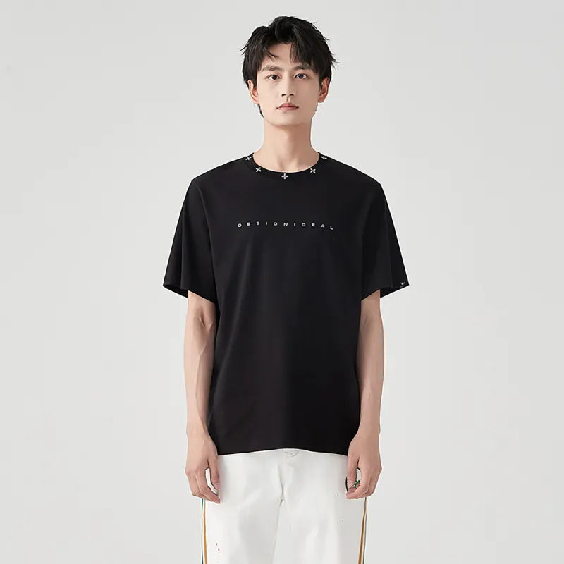 23R+ T Shirts Men Black-2