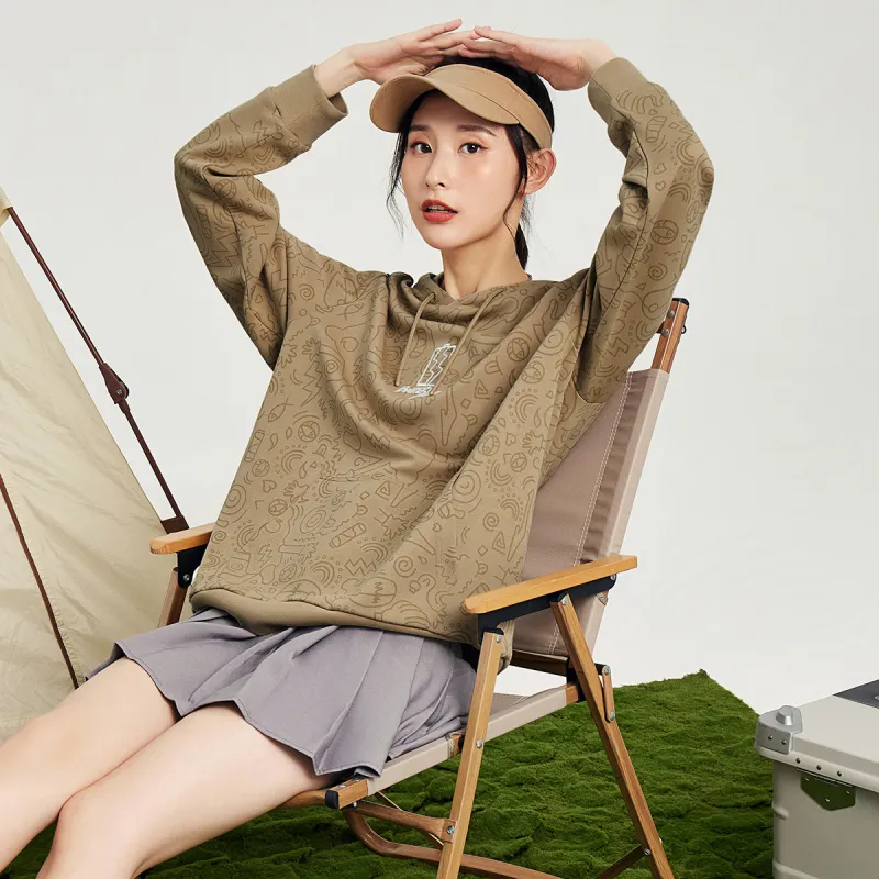 Erke Sweatshirts Unisex Millet Khaki-3