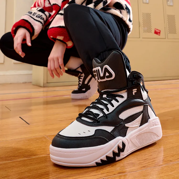 FILA FUSION Desperado Vintage Basketbal Shoes 'White Black' Women's-5