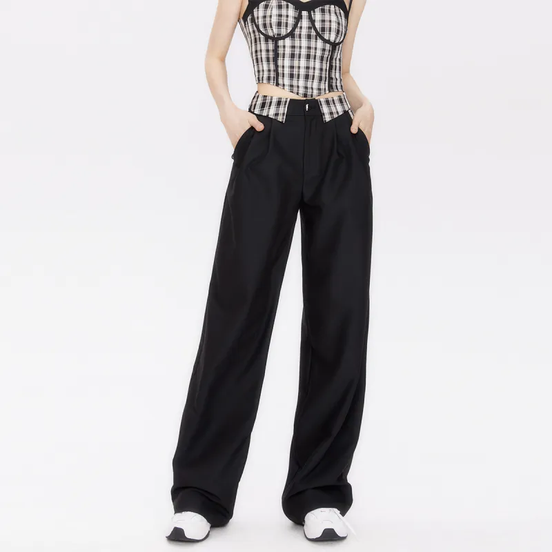 MEETLADY Casual Pants Women's-3