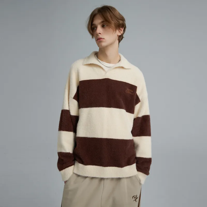 Heartboon Sweaters Unisex Milk Coffee-4