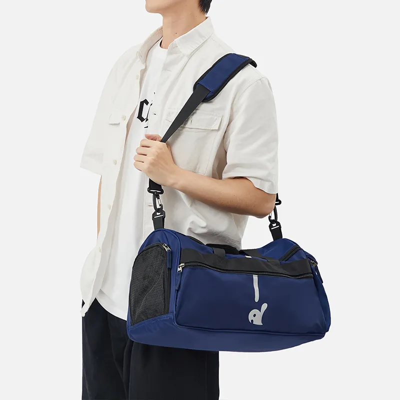 ALPINE PRO Travel Bags Shoulder Bag Crossbody Bag Gym Bags Large Size Men's Blue-4