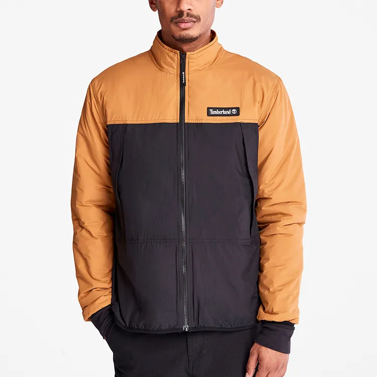 Timberland Puffer Jacket Men's Wheat Black-6