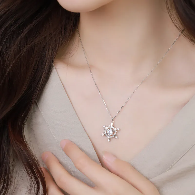 PIARA S925 Silver Necklaces Women's-4