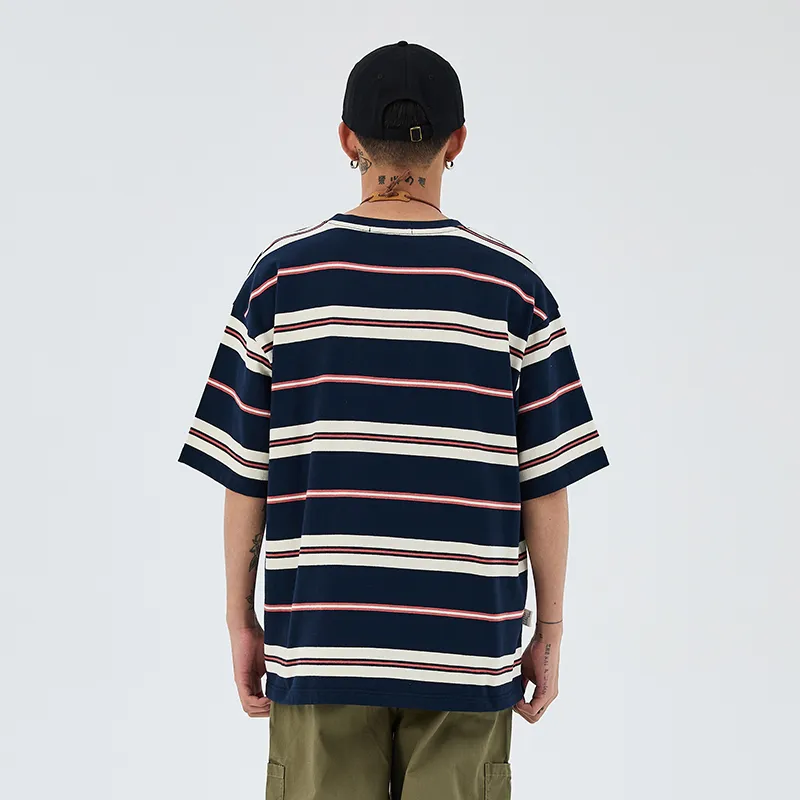 BENMYSHOWER T Shirt Unisex Navy Blue-25