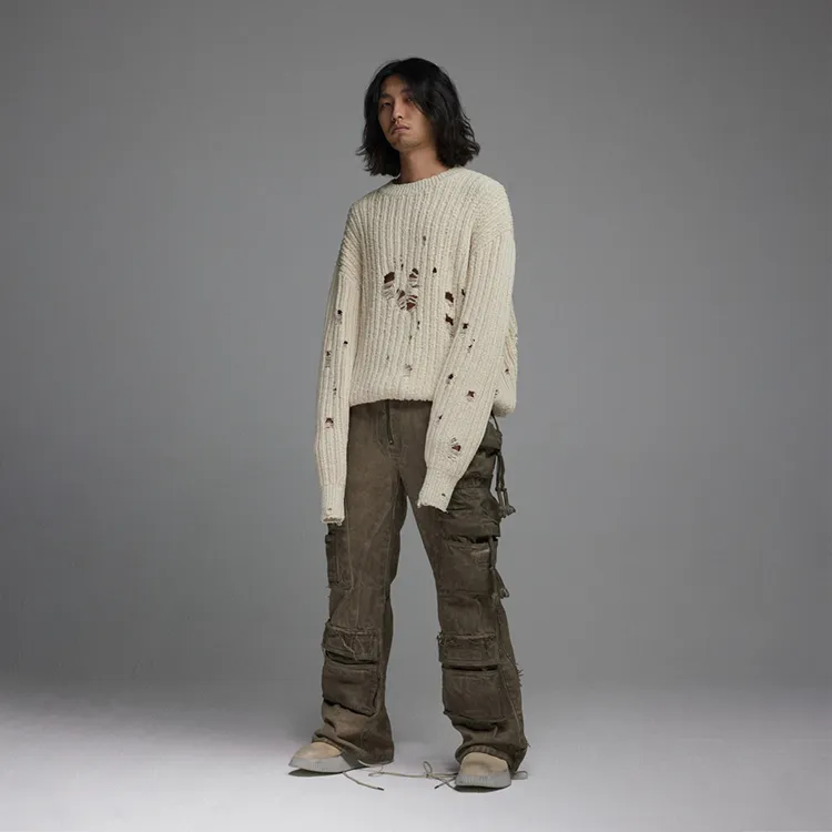 D5OVE Flared Pants Casual Pants Unisex-4