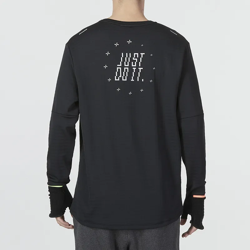 Nike T Shirts Men Black-3