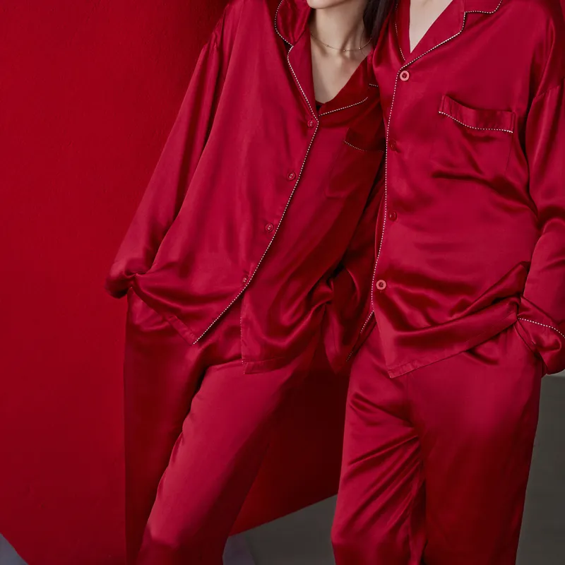 Same Language Men Pajama Sets-4