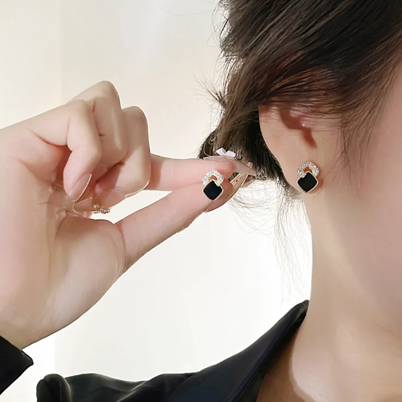 PIARA S925 Silver Stud Earrings Women's-2