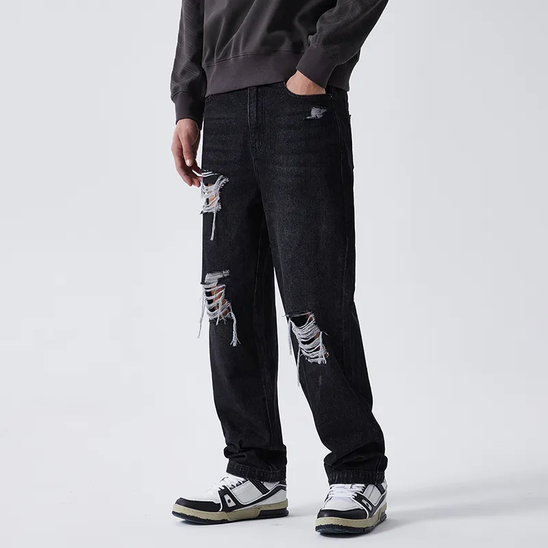 BAGGL Jeans Unisex Black-3