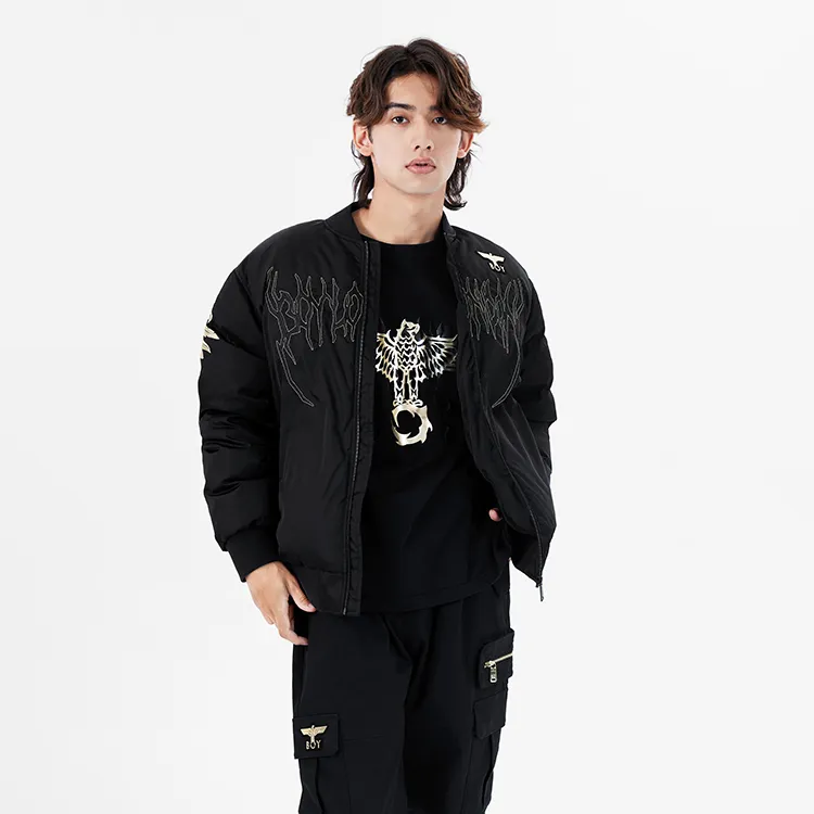 Boy London Down Jacket Unisex Black-5
