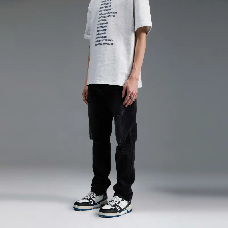 COLDSTONE Jeans Unisex Black-4