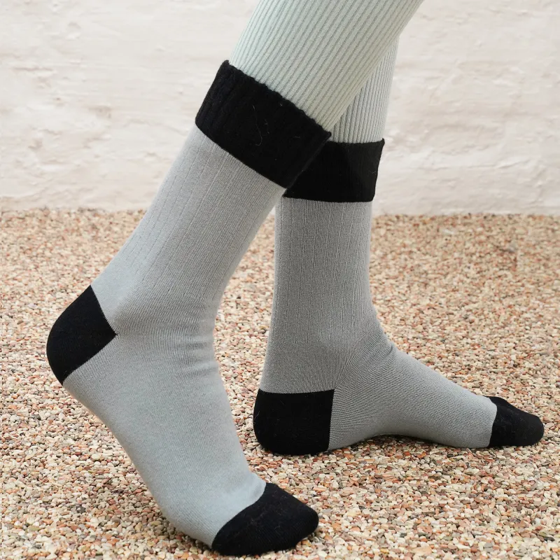 TOOCI Unisex Mid Calf Socks-3