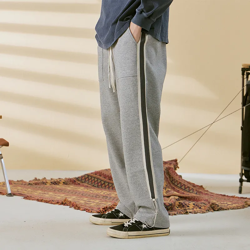 AMBER LIGHT Knitted Sweatpants Unisex-11