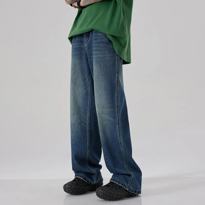 JASONWOOD Cowboy On The Run Jeans Unisex Vintage Blue-4