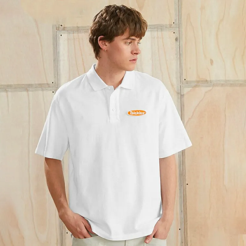Dickies SS22 Polo Shirt Men's White-2