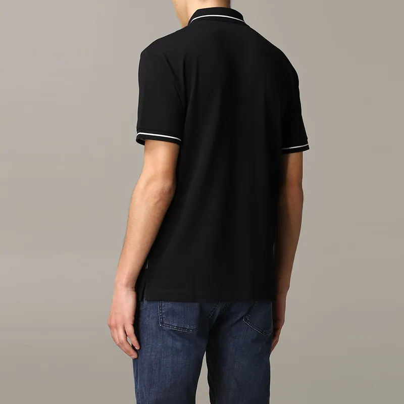 ARMANI EXCHANGEAE Polo Shirt Men's Black-3