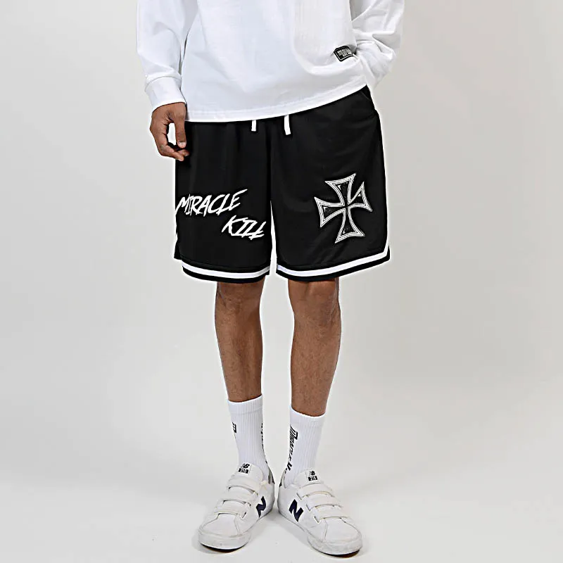 MIRACLE KILL Basketball Shorts Unisex-2